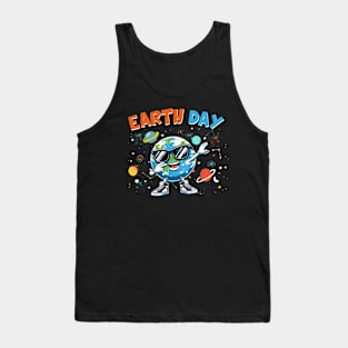 Earth Dab Dabbing Earth Day Tank Top